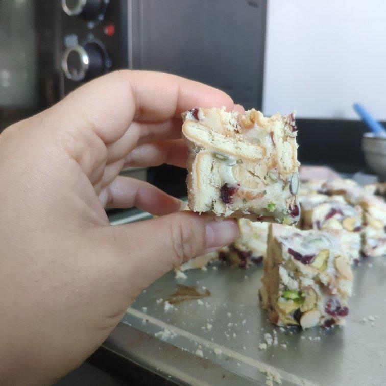 雪花酥  不甜版