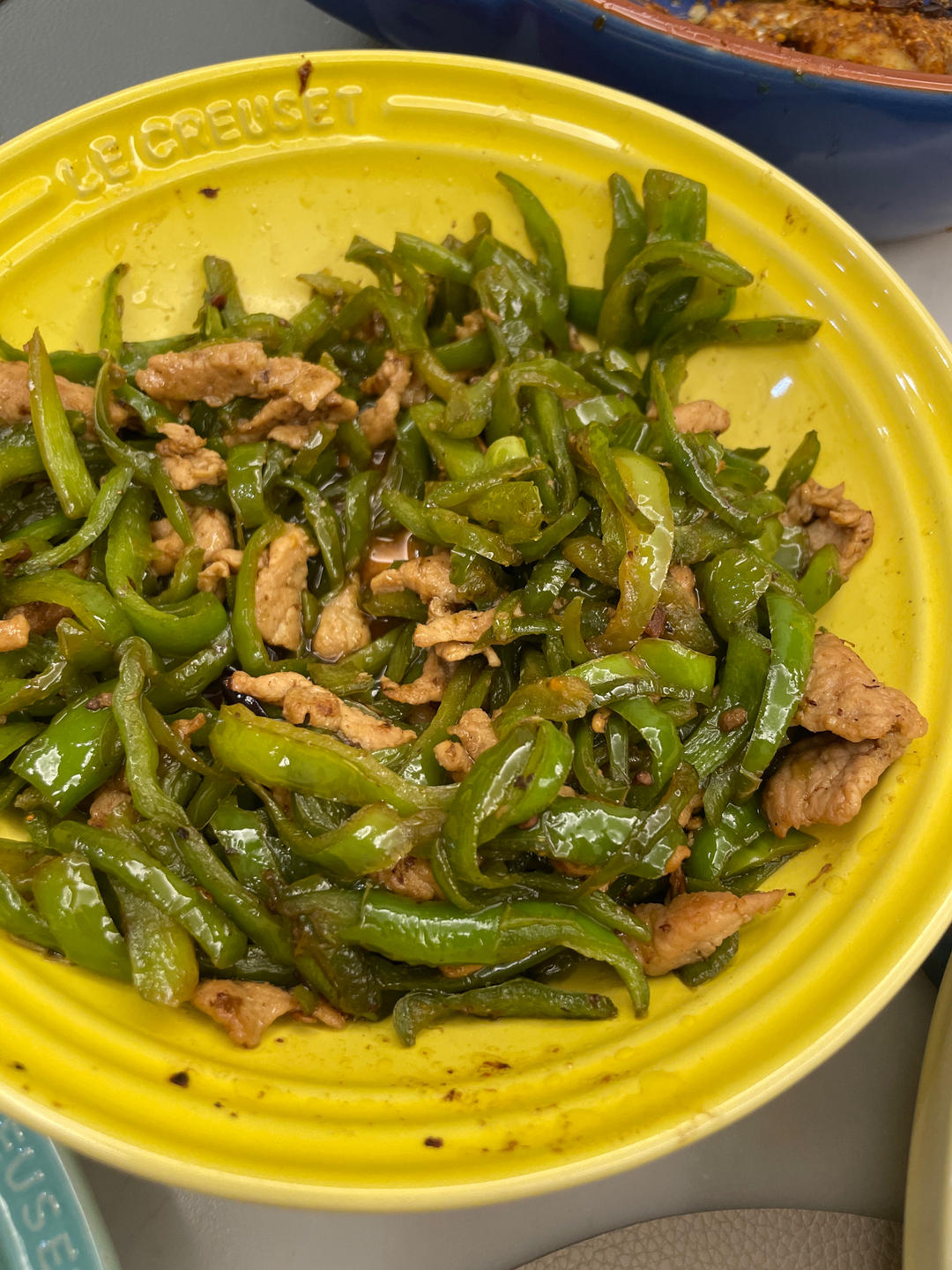 巨下饭的青椒炒肉丝