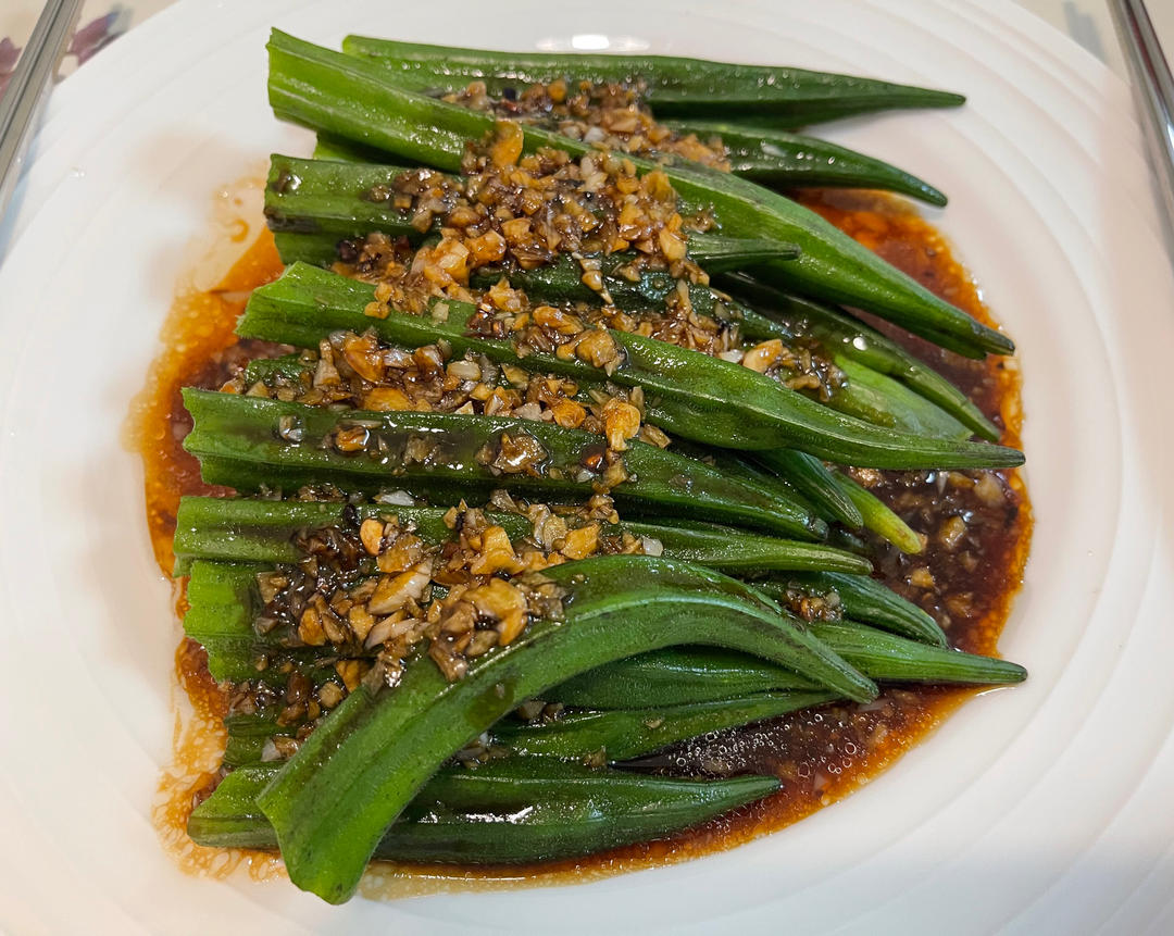 ‼️从此爱上秋葵‼️
白灼秋葵