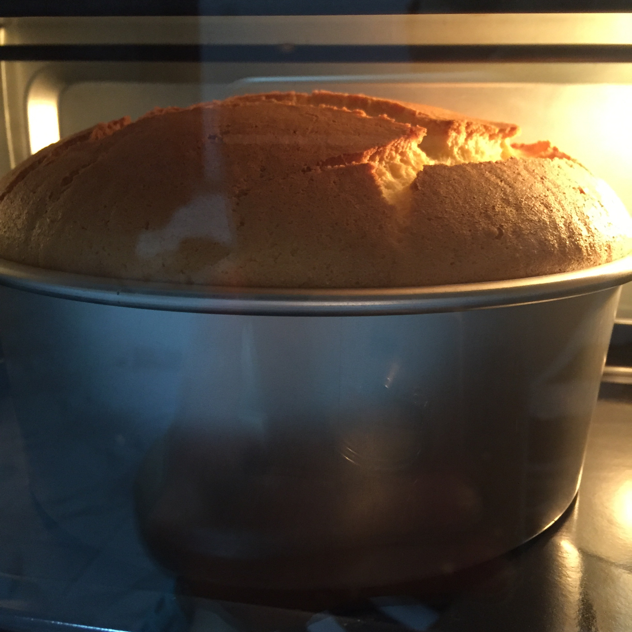 步骤最全面的戚风蛋糕（八寸）做法，成功率高！