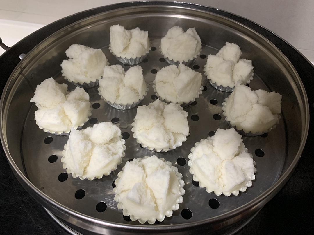 niaki做的大米碗糕 蒸米糕 速成