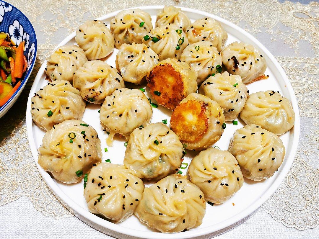 小时候的生煎包