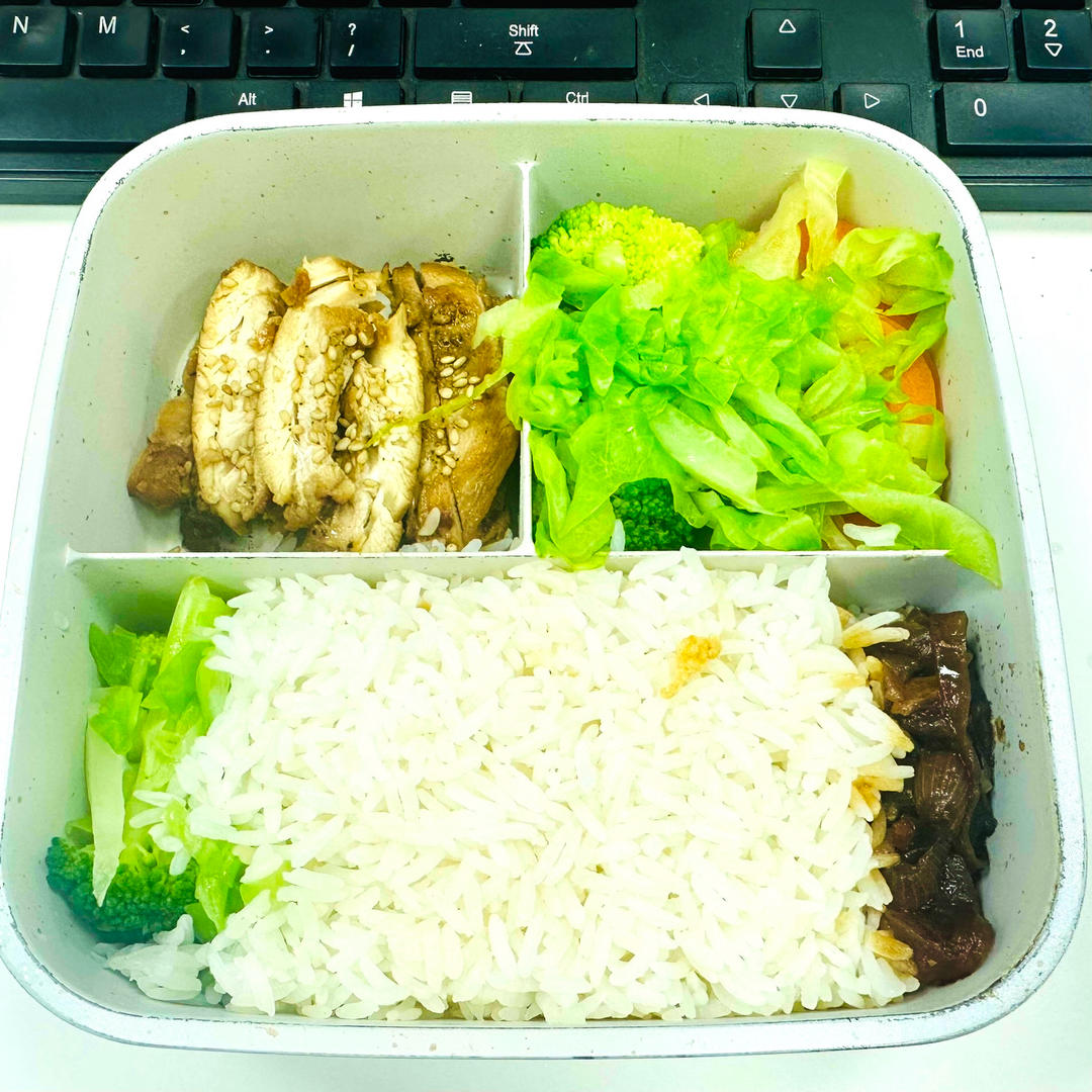 低卡照烧鸡肉饭