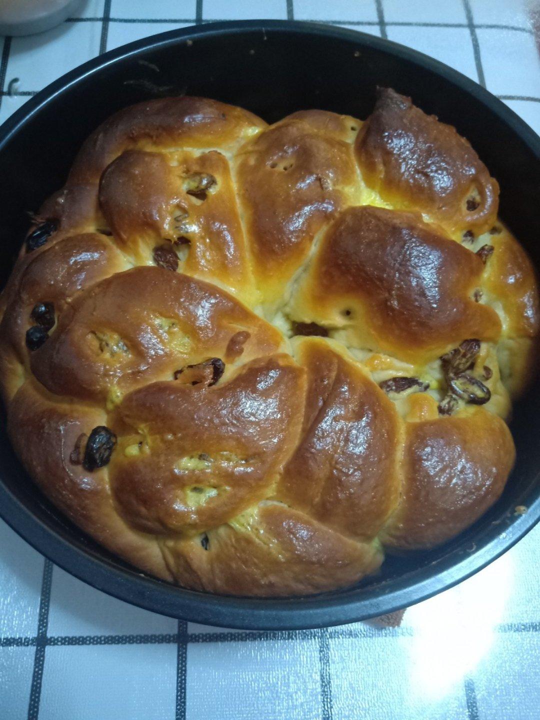 入门级不用揉出膜的手撕紫薯面包无黄油版