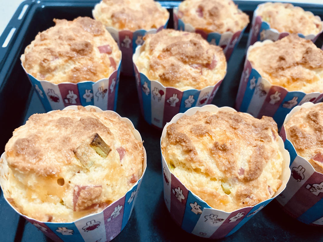 培根酸奶油玛芬蛋糕丨低碳生酮