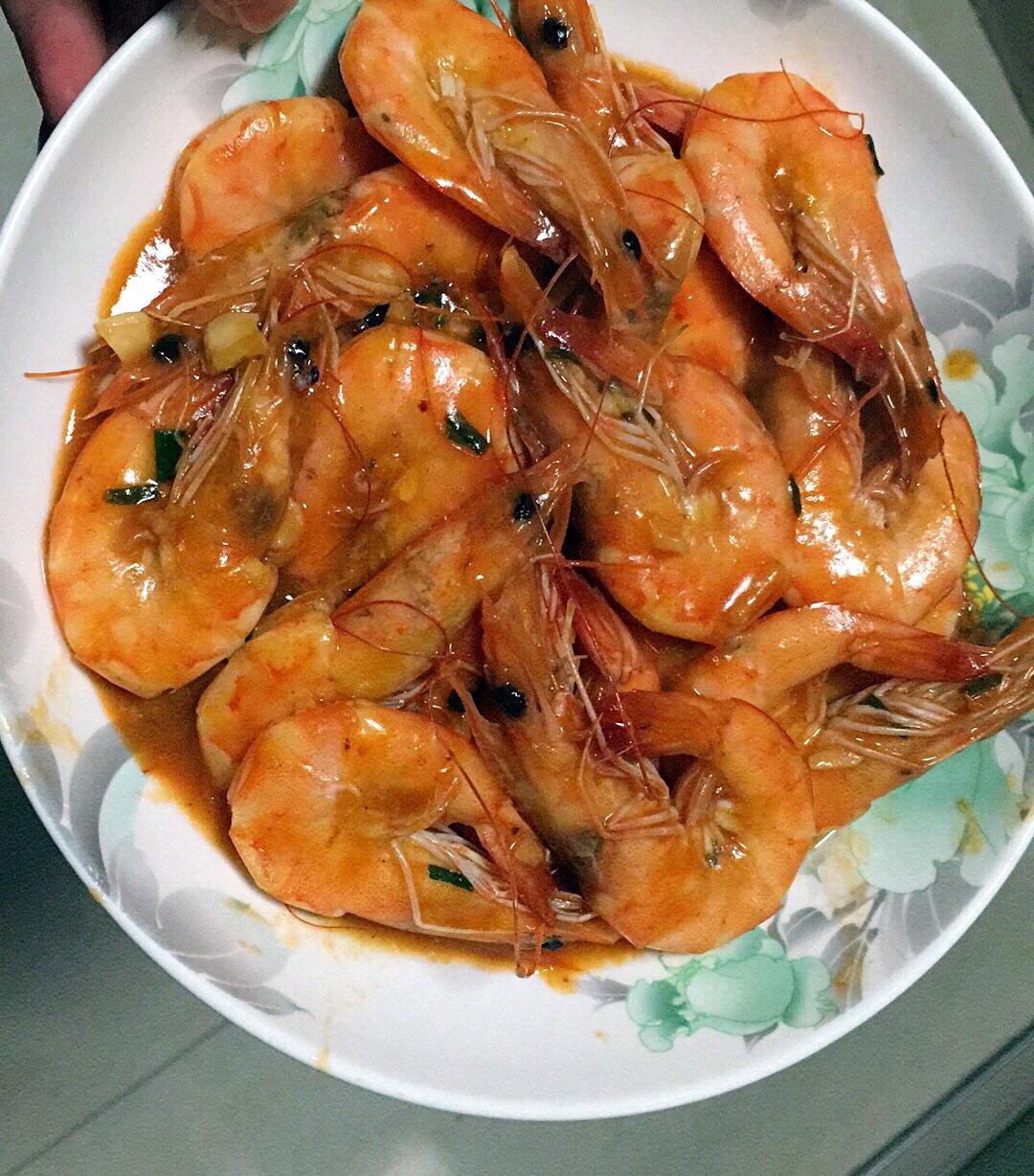 黄晓明茄汁大虾－中餐厅