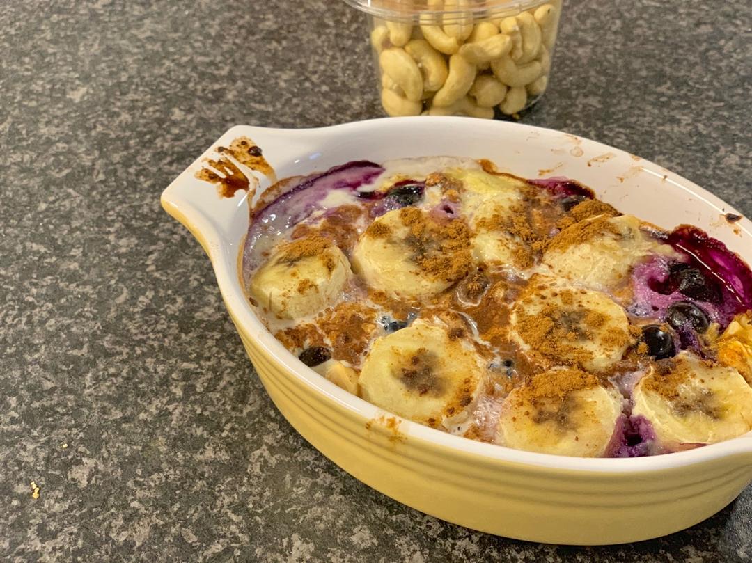 Baked Oatmeal Breakfast 早餐烤燕麦