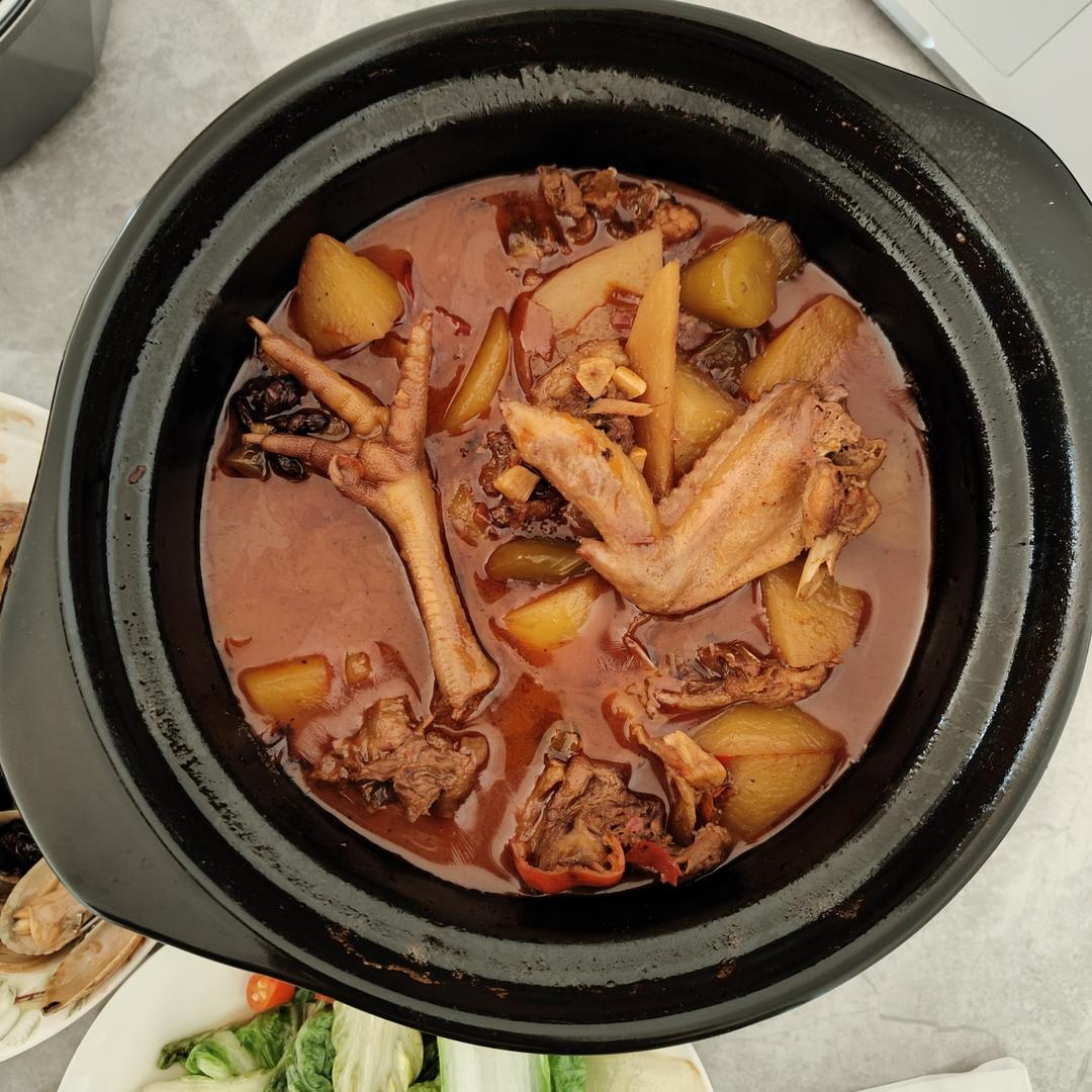 莴笋烧鸡（川味）