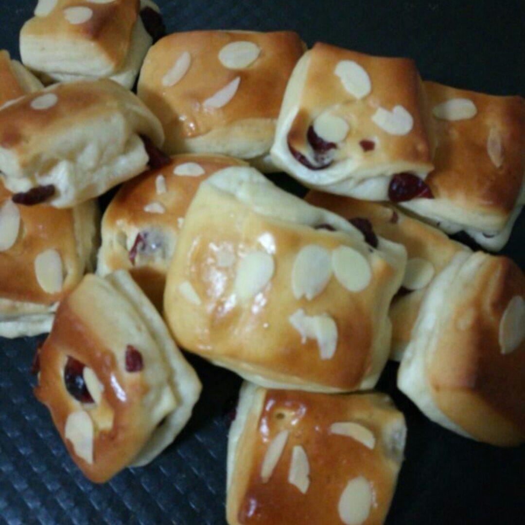 蔓越莓优格小面包块