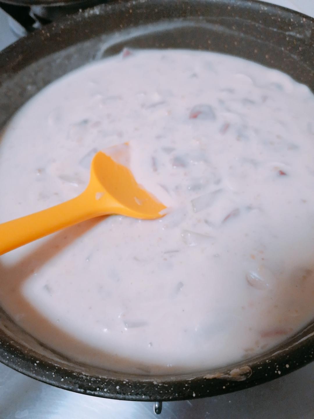 奶油蘑菇汤（完美比例版）