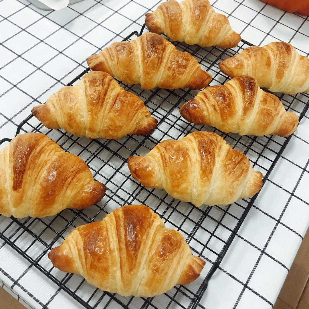 vivih719做的可颂丨经典起酥面包