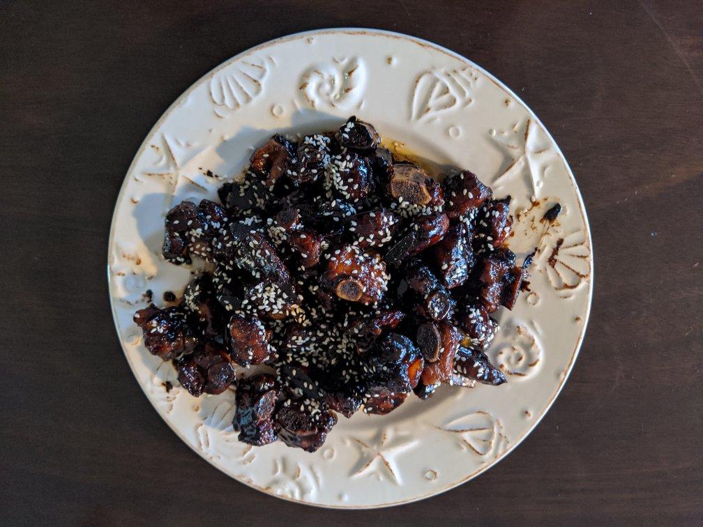 糖醋排骨/糖醋小排（不放油）（12345口诀做出正宗上海本帮）