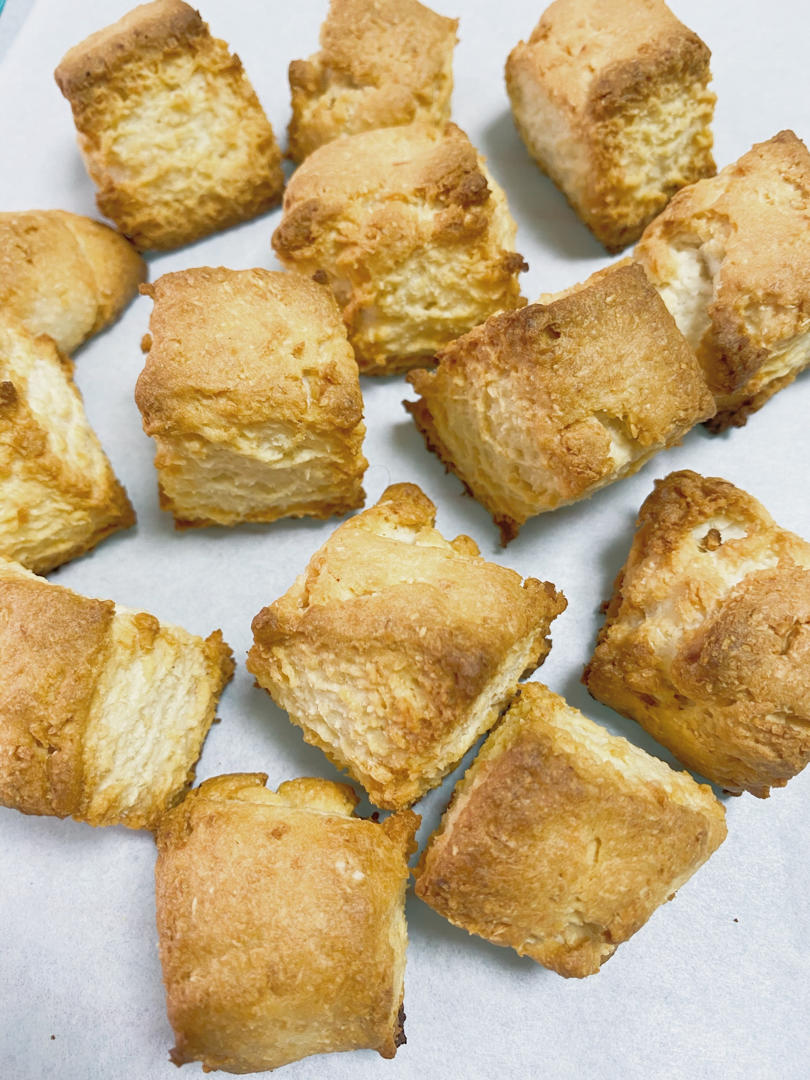 健康又好吃的椰子油司康【绞肉机快速操作】