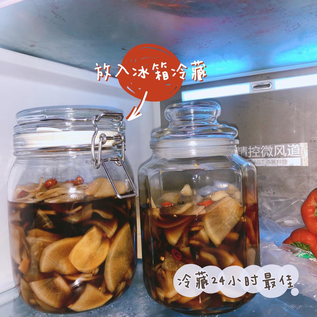 🥣开胃小菜酸辣腌萝卜片的做法 步骤8