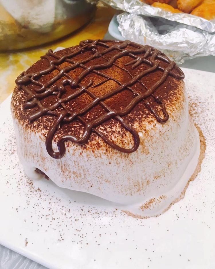 #视频教程#有灵魂的脏脏蛋糕，戚风生涯的巅峰之作，劣狐狐烘焙