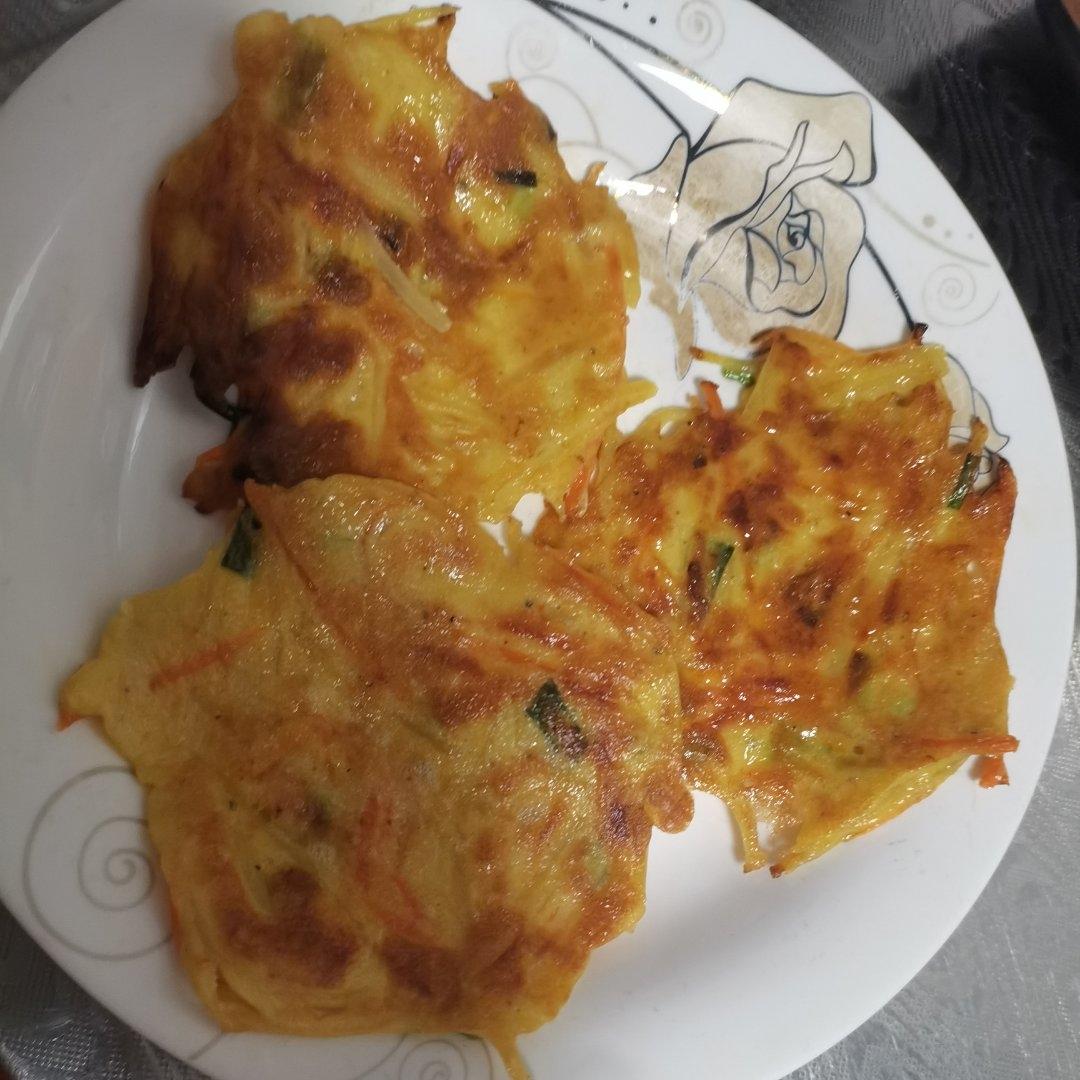 土豆饼(土豆胡萝卜丝饼)
