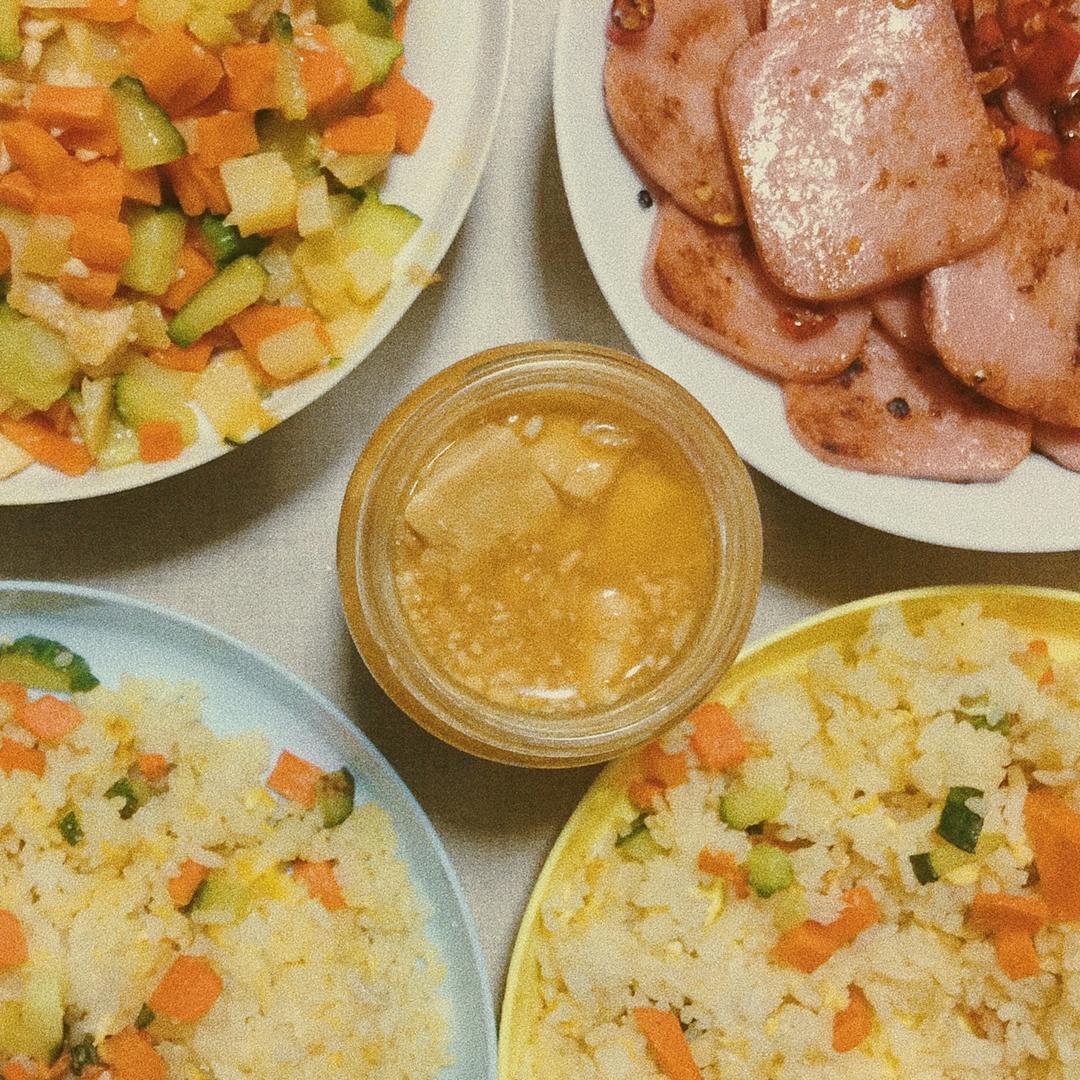 鸡胸肉炒三丁
