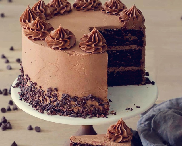 史上最湿润最柔软最快手的巧克力生日蛋糕🎂的做法