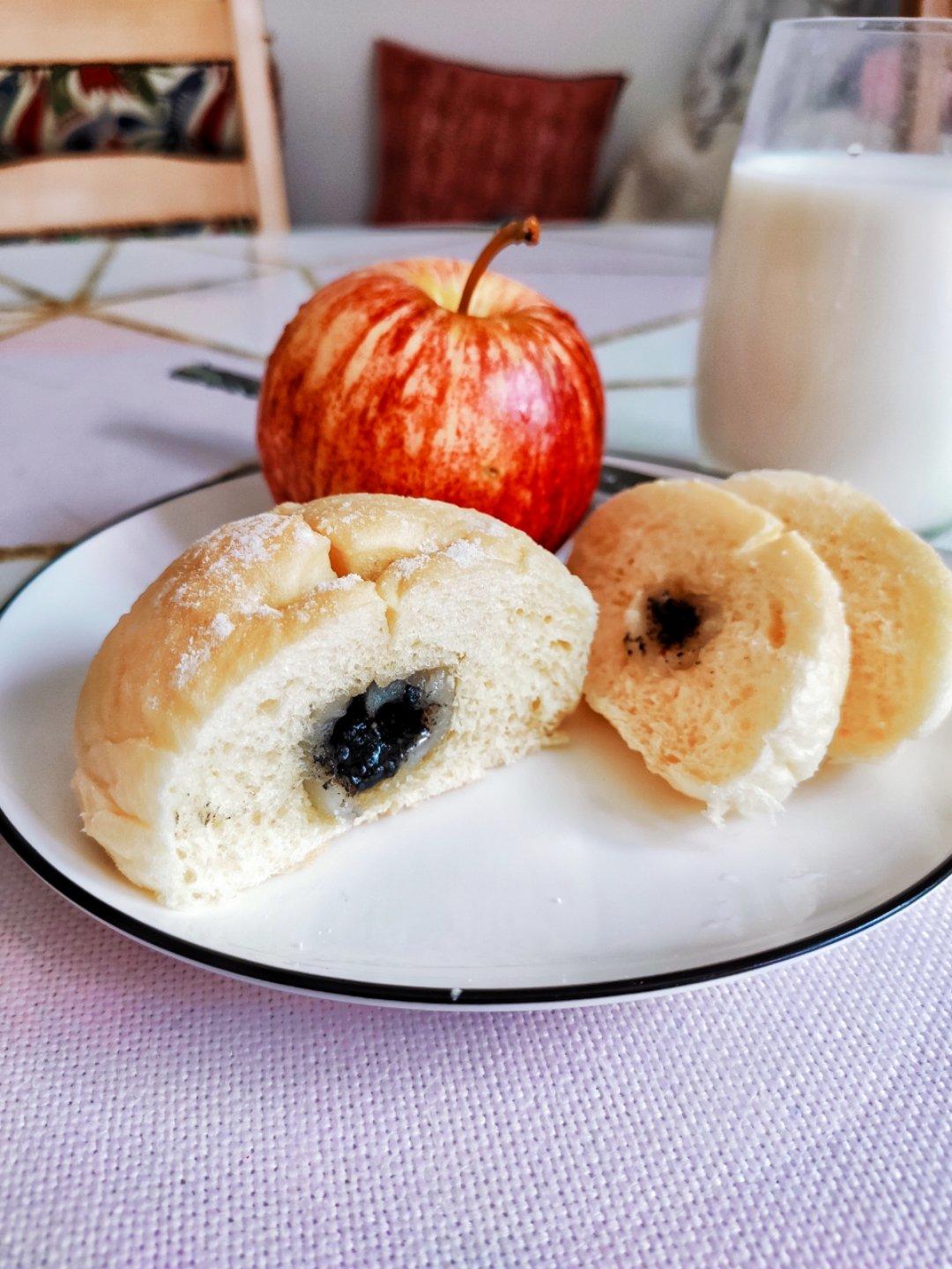 阿那w做的超简单美味的汤圆面包消耗汤圆