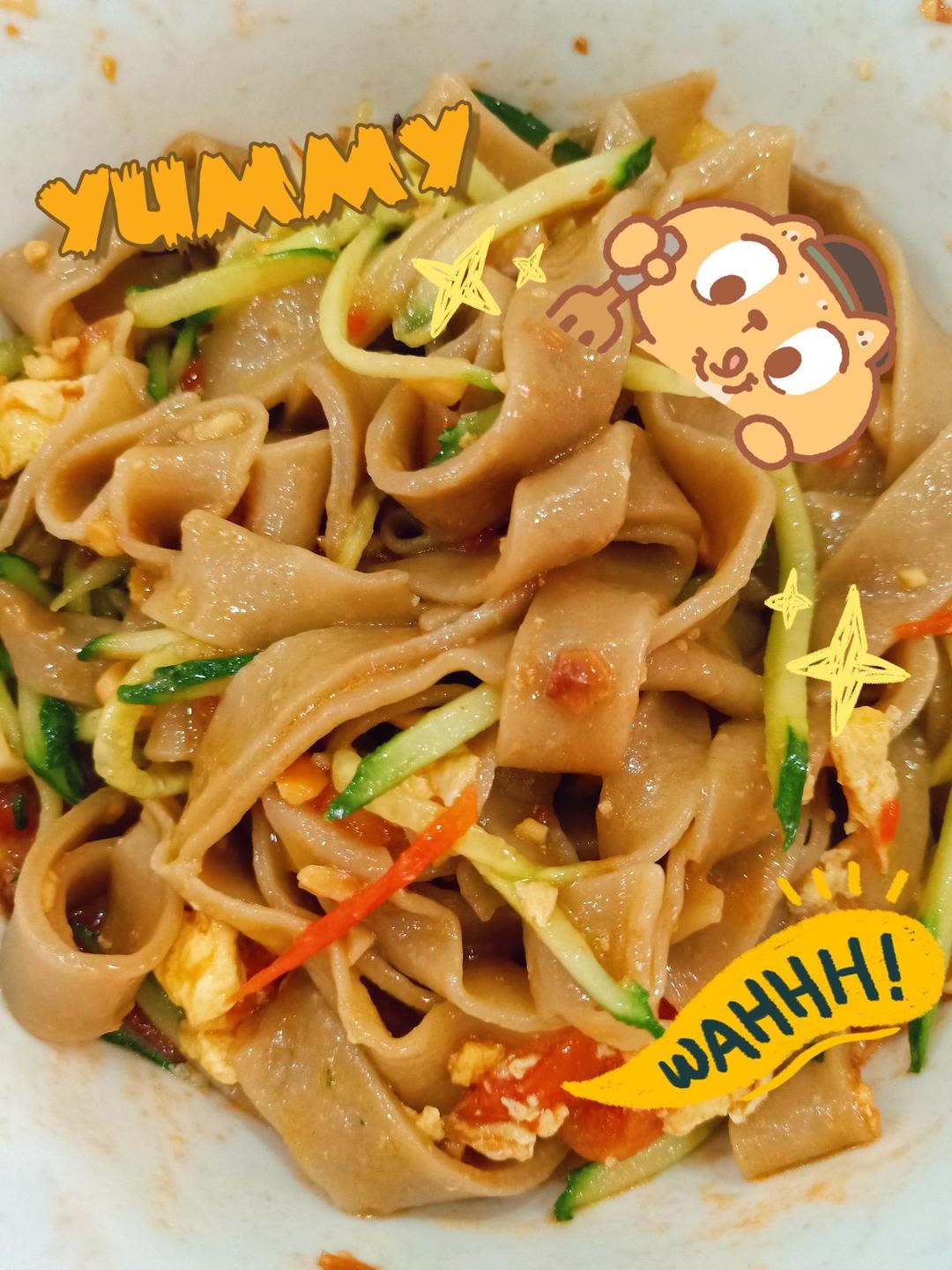 手擀红薯面条─河南洛阳特色美食