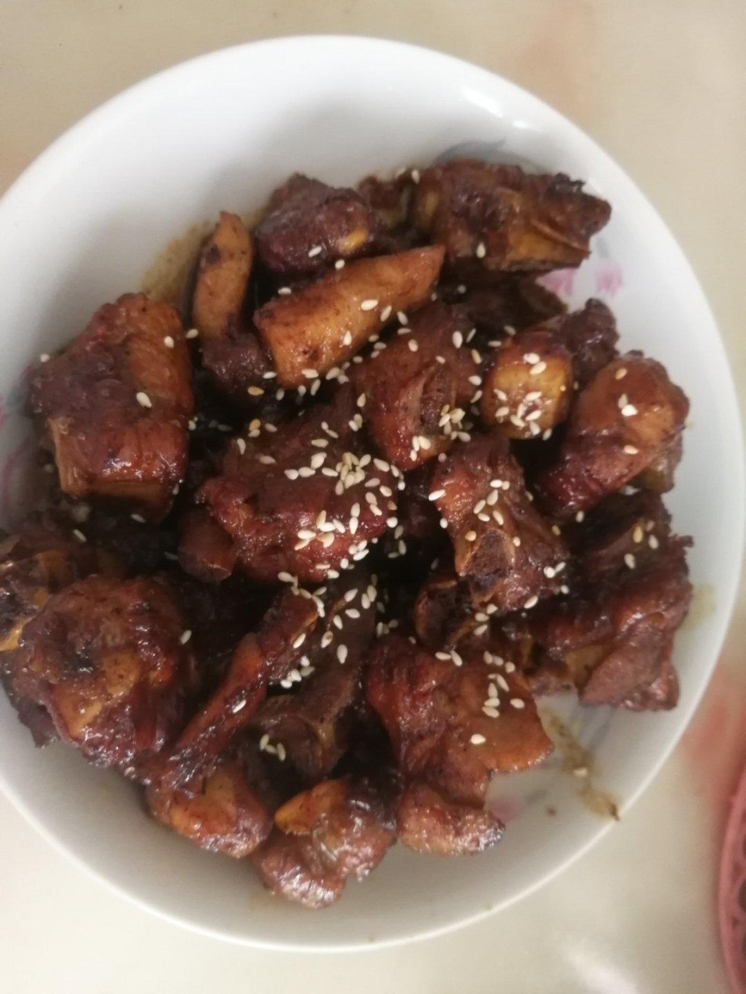 懒人版糖醋排骨-比红烧的更开胃更下饭！