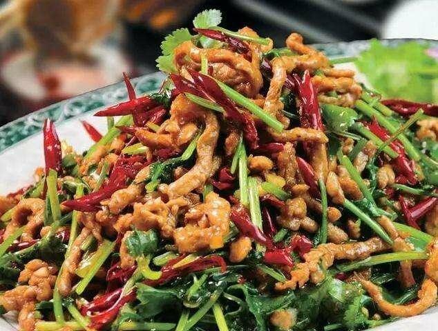 香辣肉丝的做法