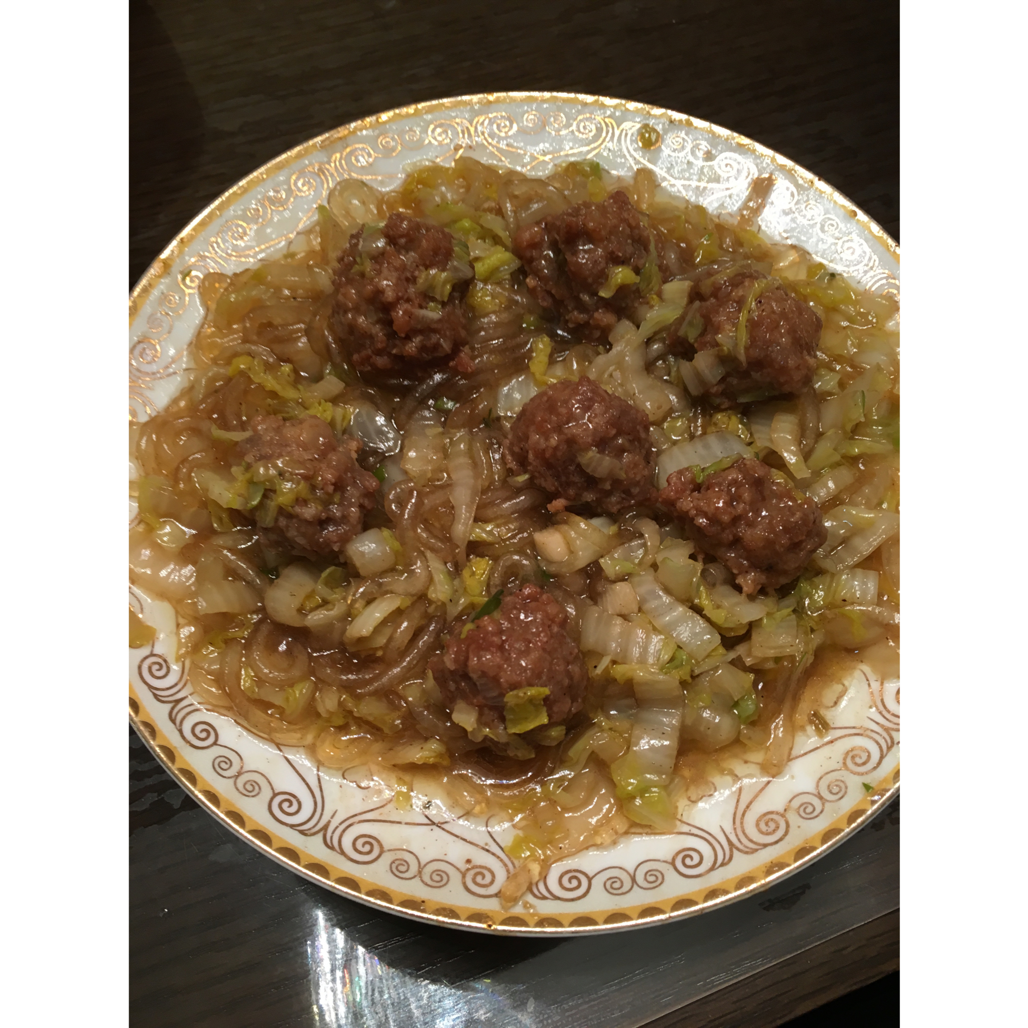 白菜炒粉丝