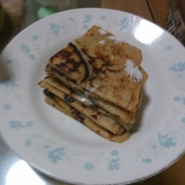 朝气满满香蕉饼