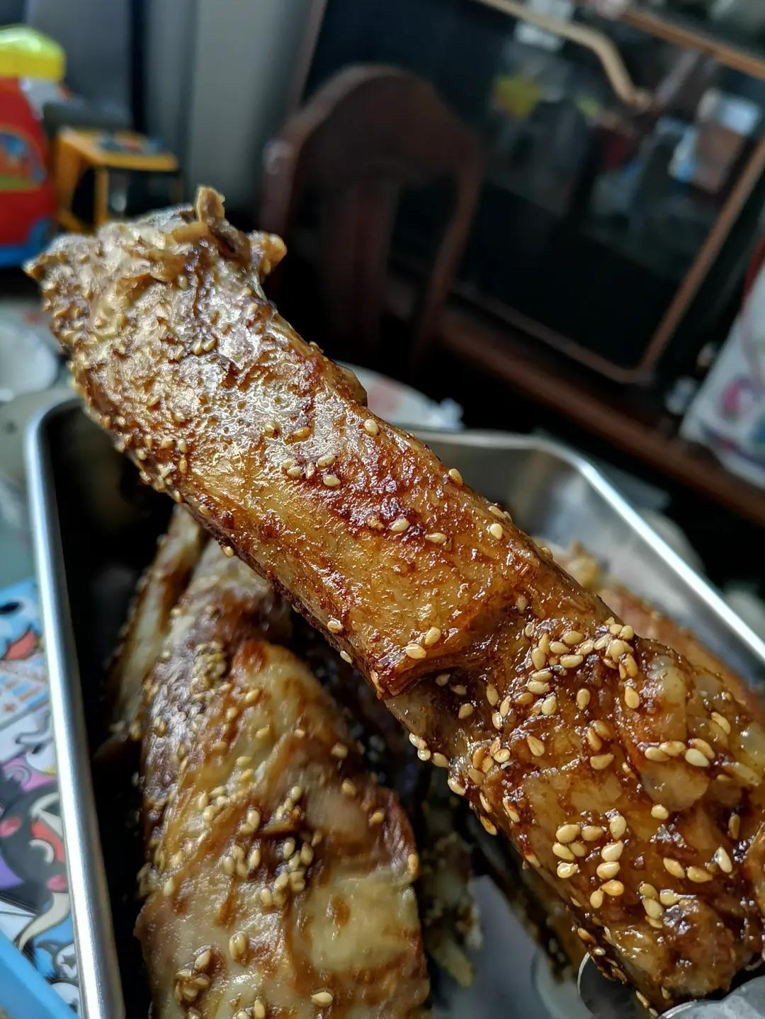 烤羊排骨（不膻很香脆）