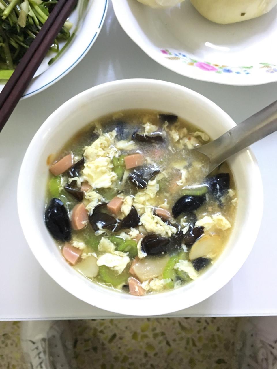 丝瓜咸汤