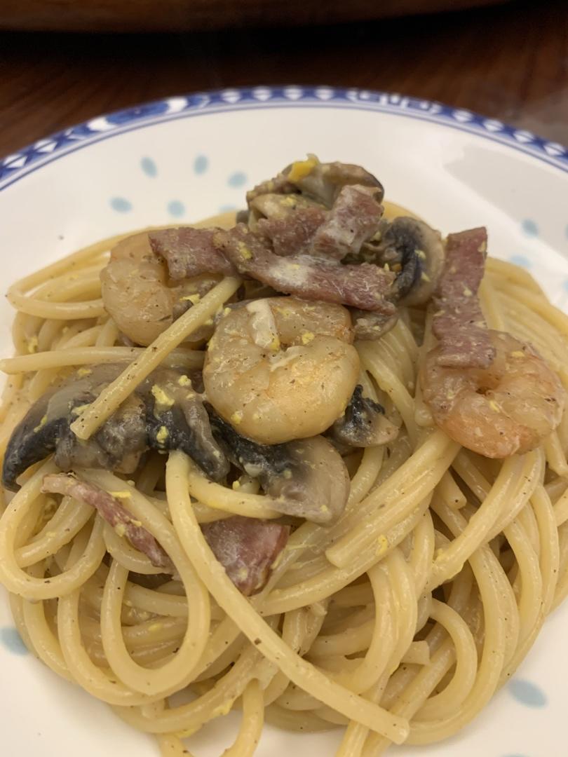 奶油培根意大利面 - Creamy Beacon Linguine