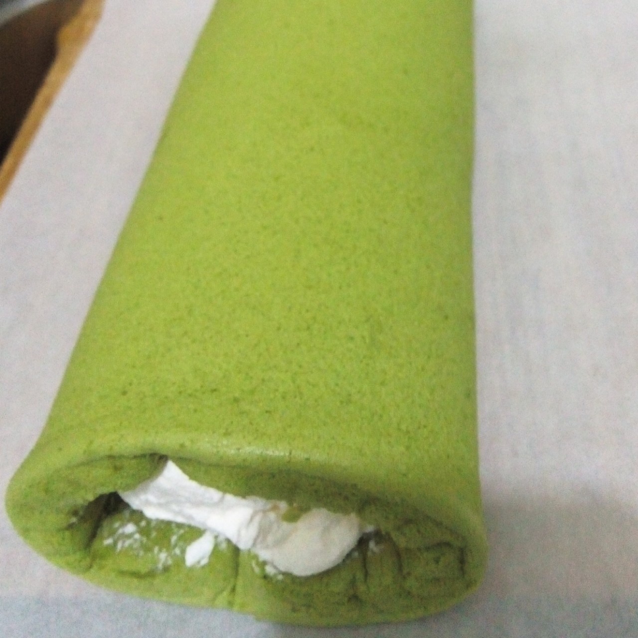 抹茶戚风蛋糕卷