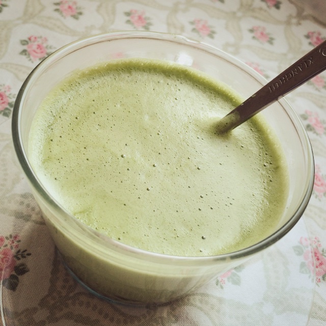 抹茶拿铁 (无打奶泡器版)