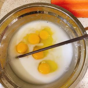 虾仁鸡蛋煎的做法 步骤1