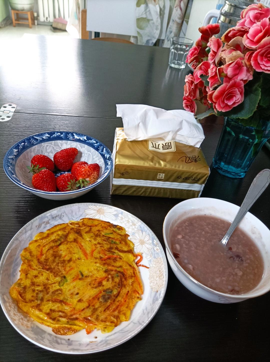 土豆饼(土豆胡萝卜丝饼)