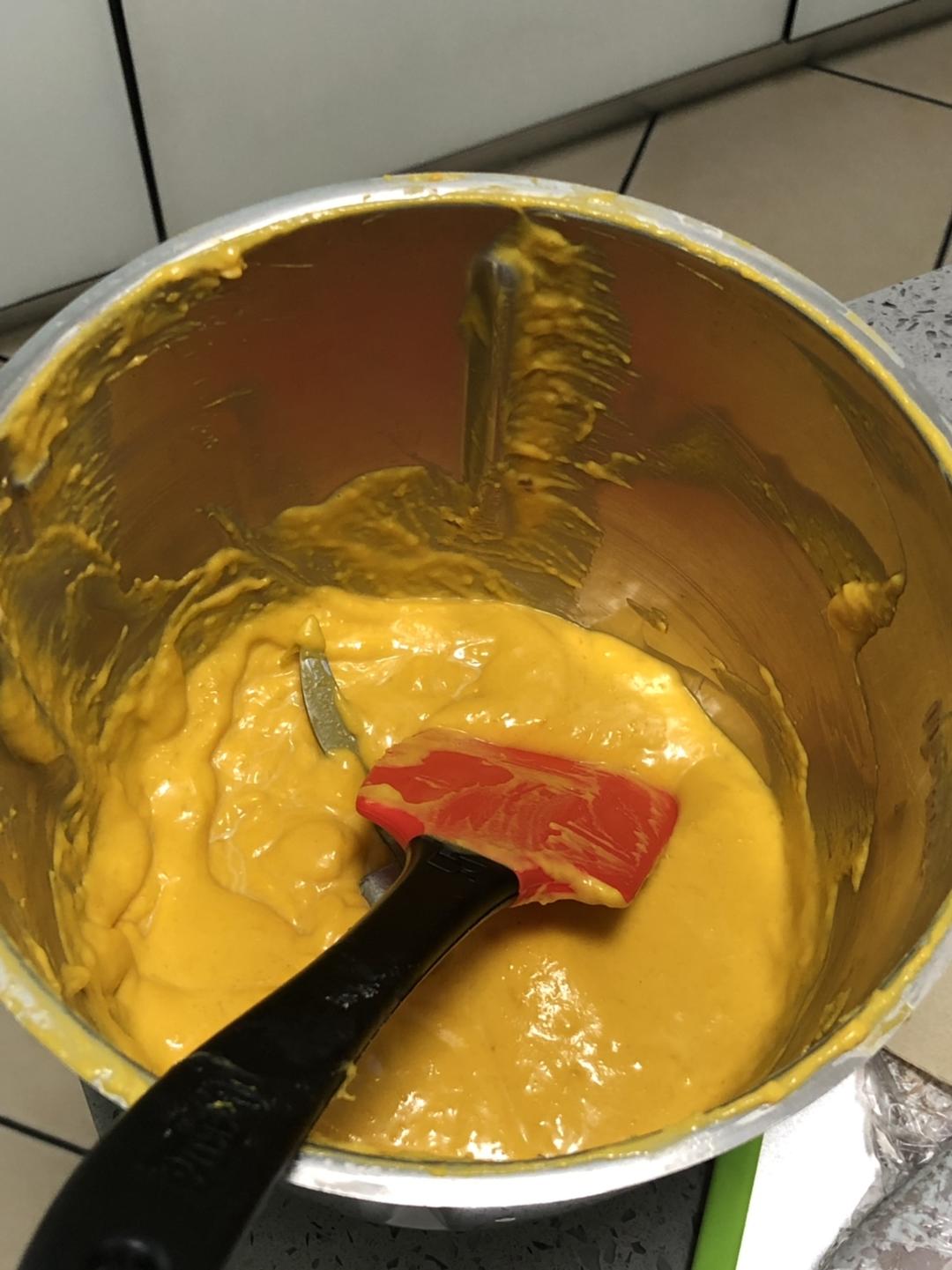 南瓜奶酪派的做法 步骤3