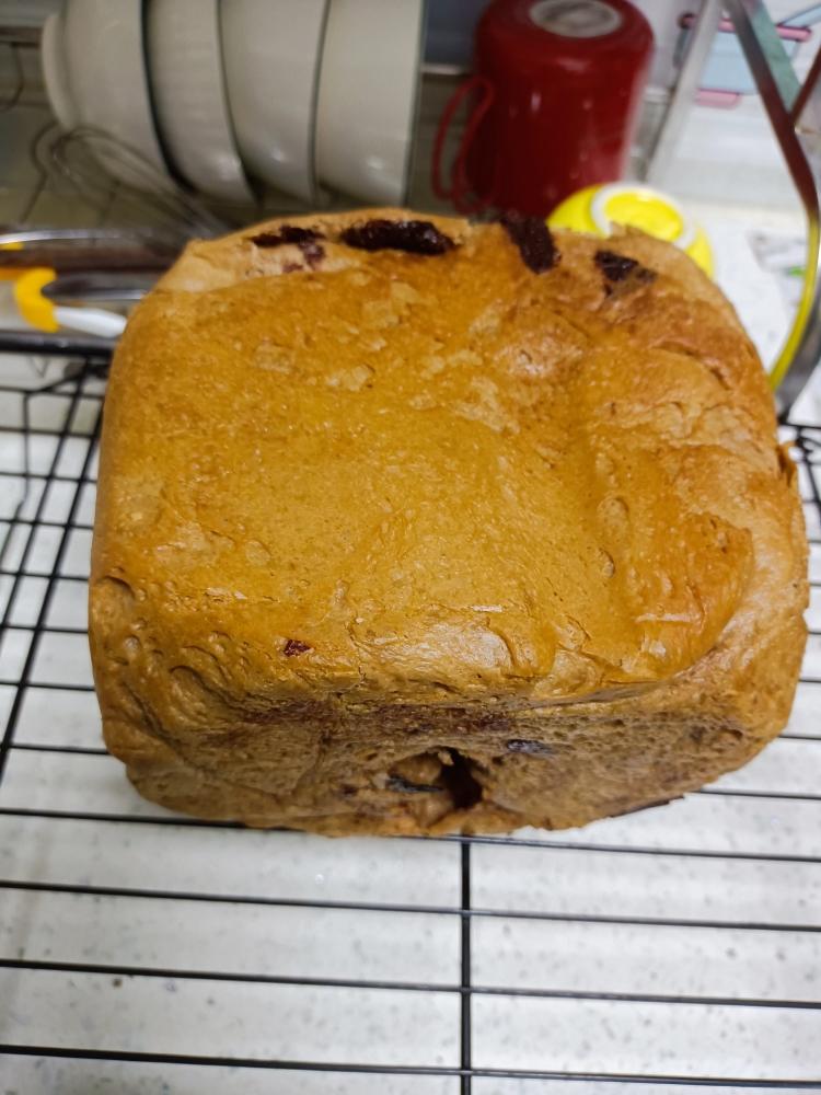 巧克力面包（面包机版本）的做法