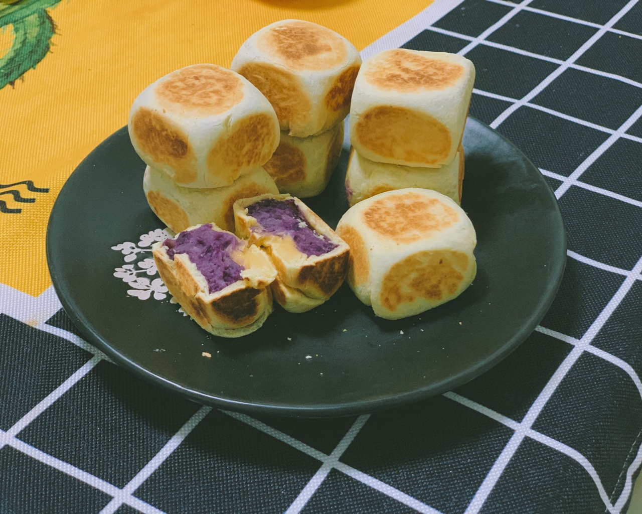 爆红仙豆糕 香芋+紫薯