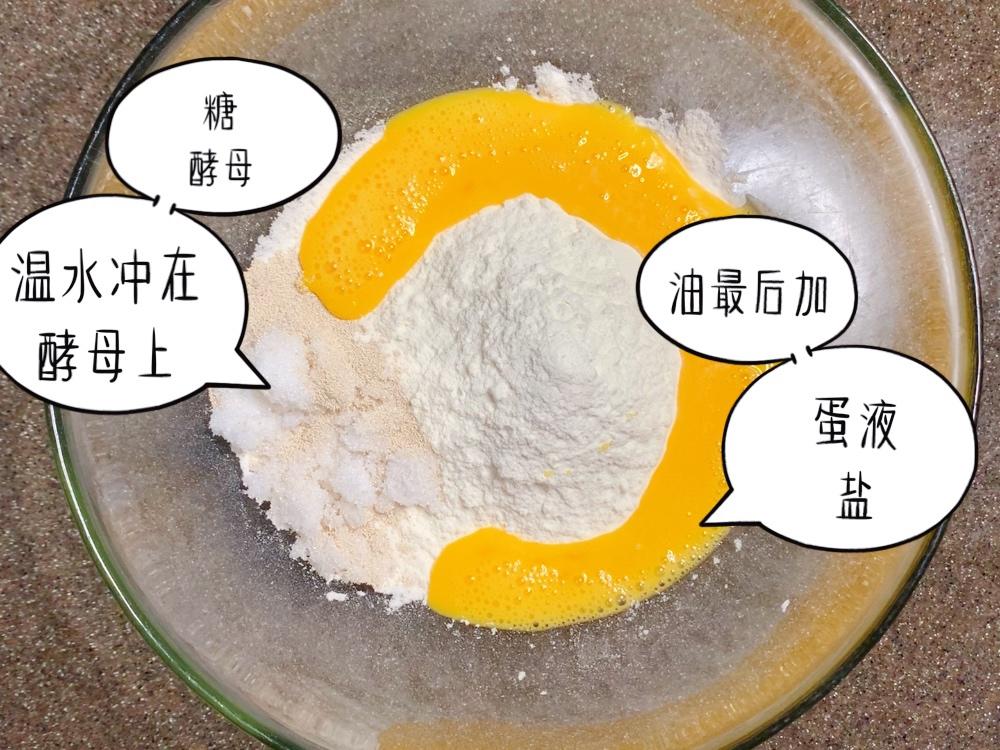 纯奶手撕吐司的做法 步骤1