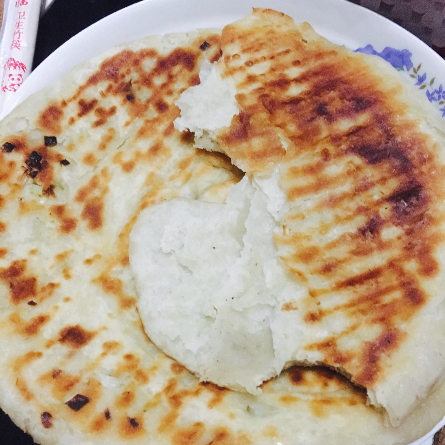 椒盐葱花饼