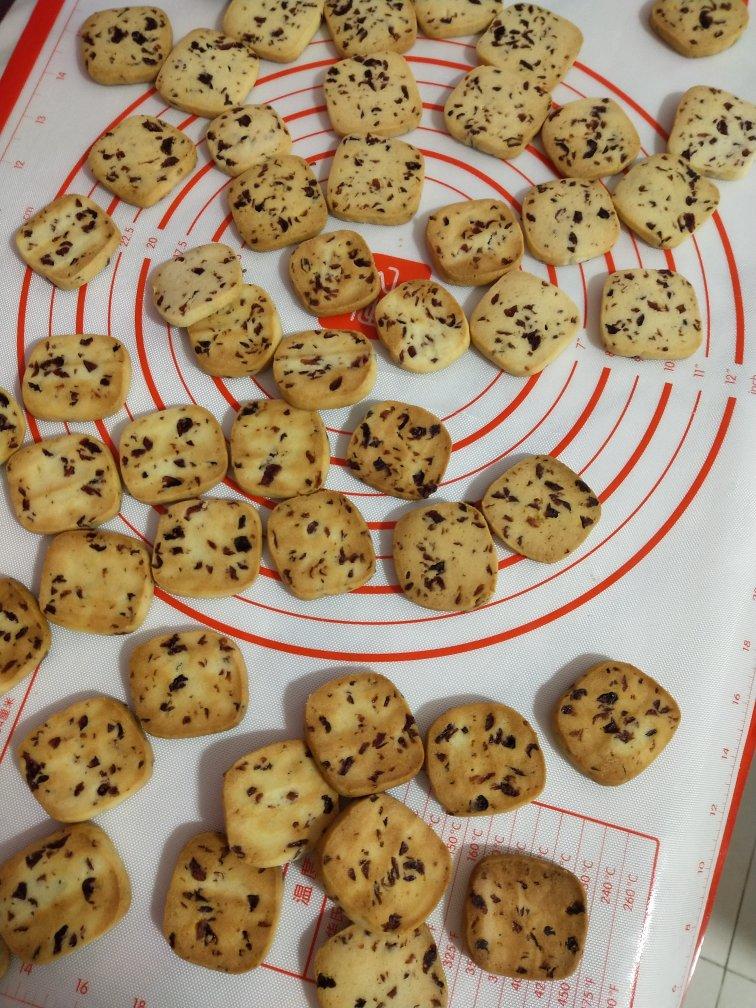 低糖少油版蔓越莓饼干