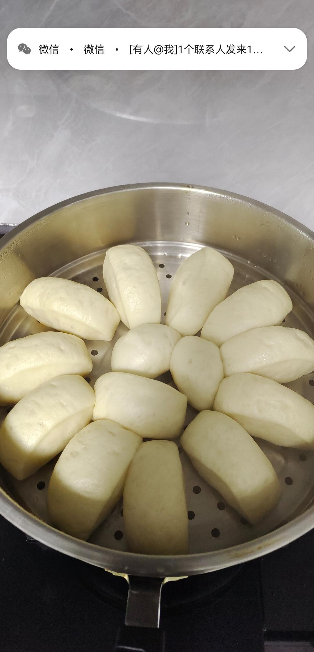 奶香馒头（面包机揉面）