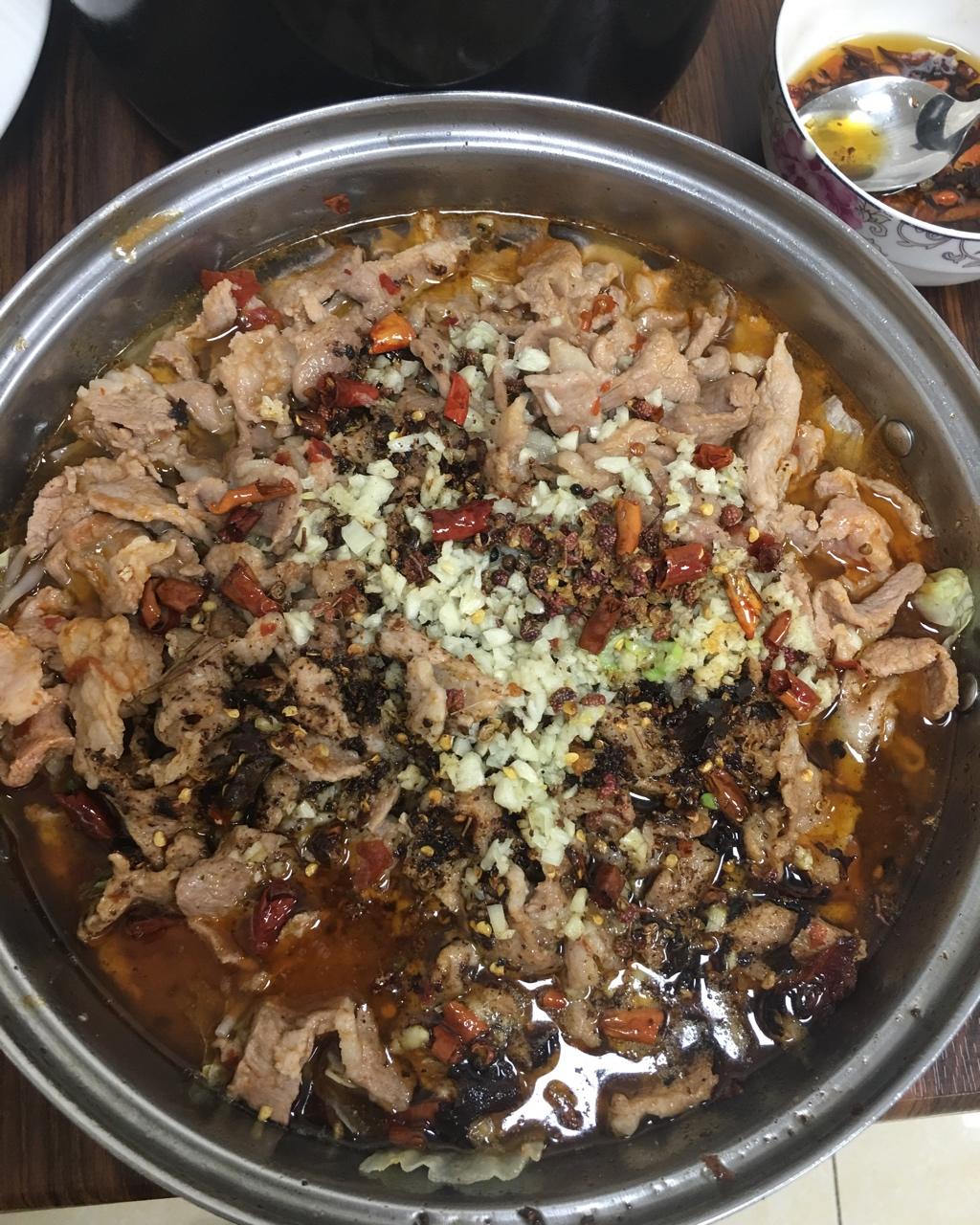 水煮肉片（吃不够的下饭菜）