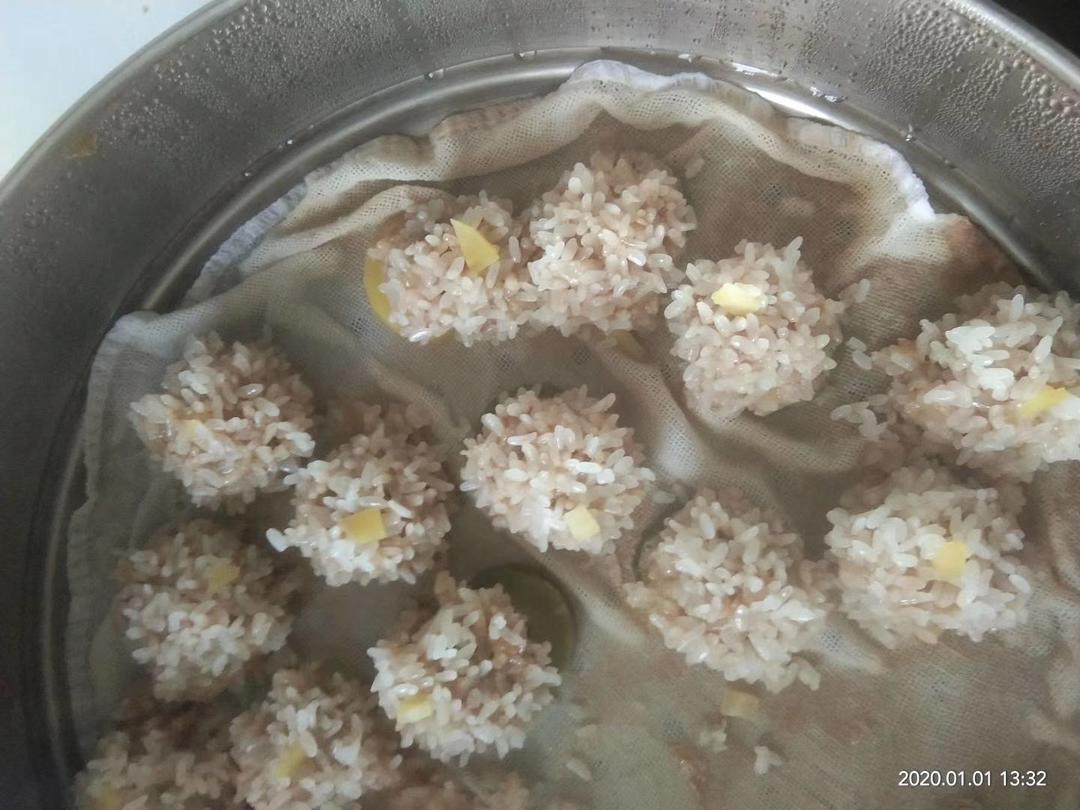 珍珠糯米小肉丸