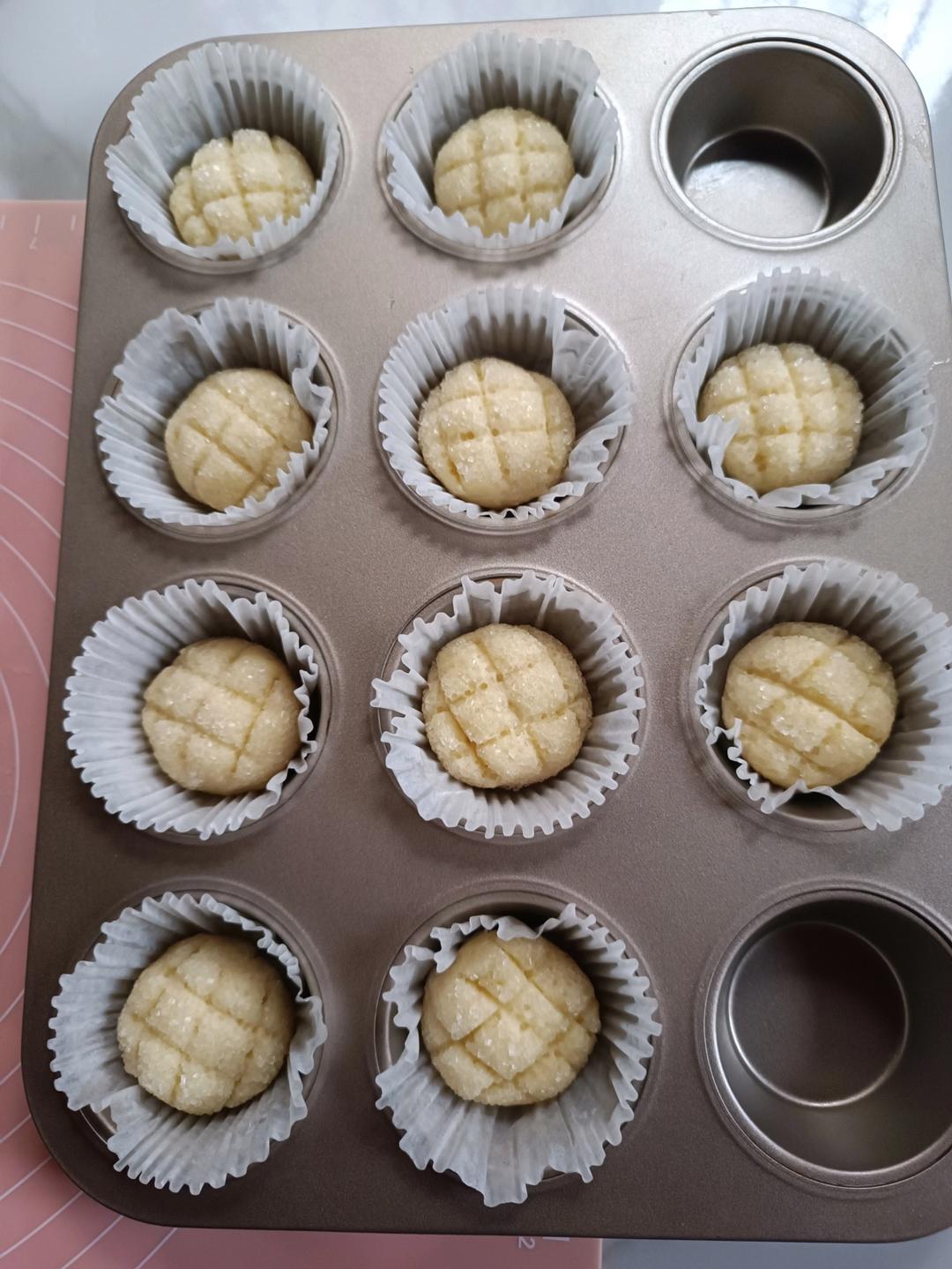 Mini菠萝包｜一口一个｜酥脆好吃～
