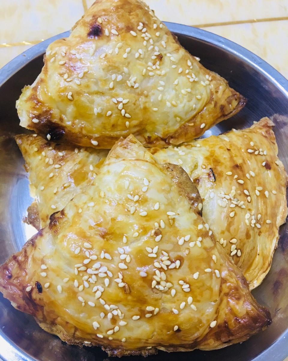 不用开酥，不用揉面，也能做香甜酥脆的苹果派