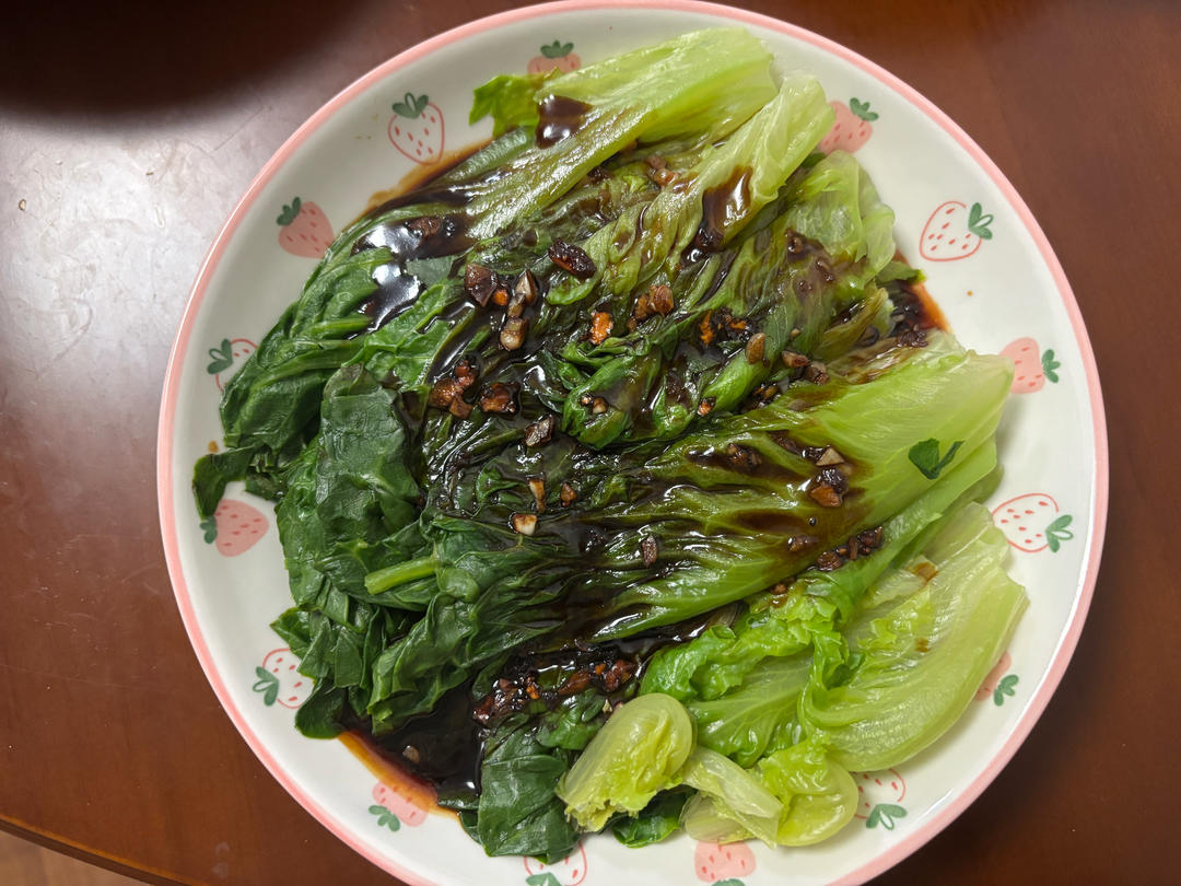 家常菜 蚝油生菜