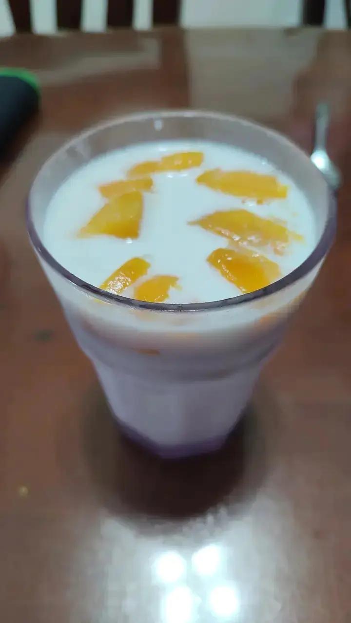 超简单的芒果椰浆奶冻