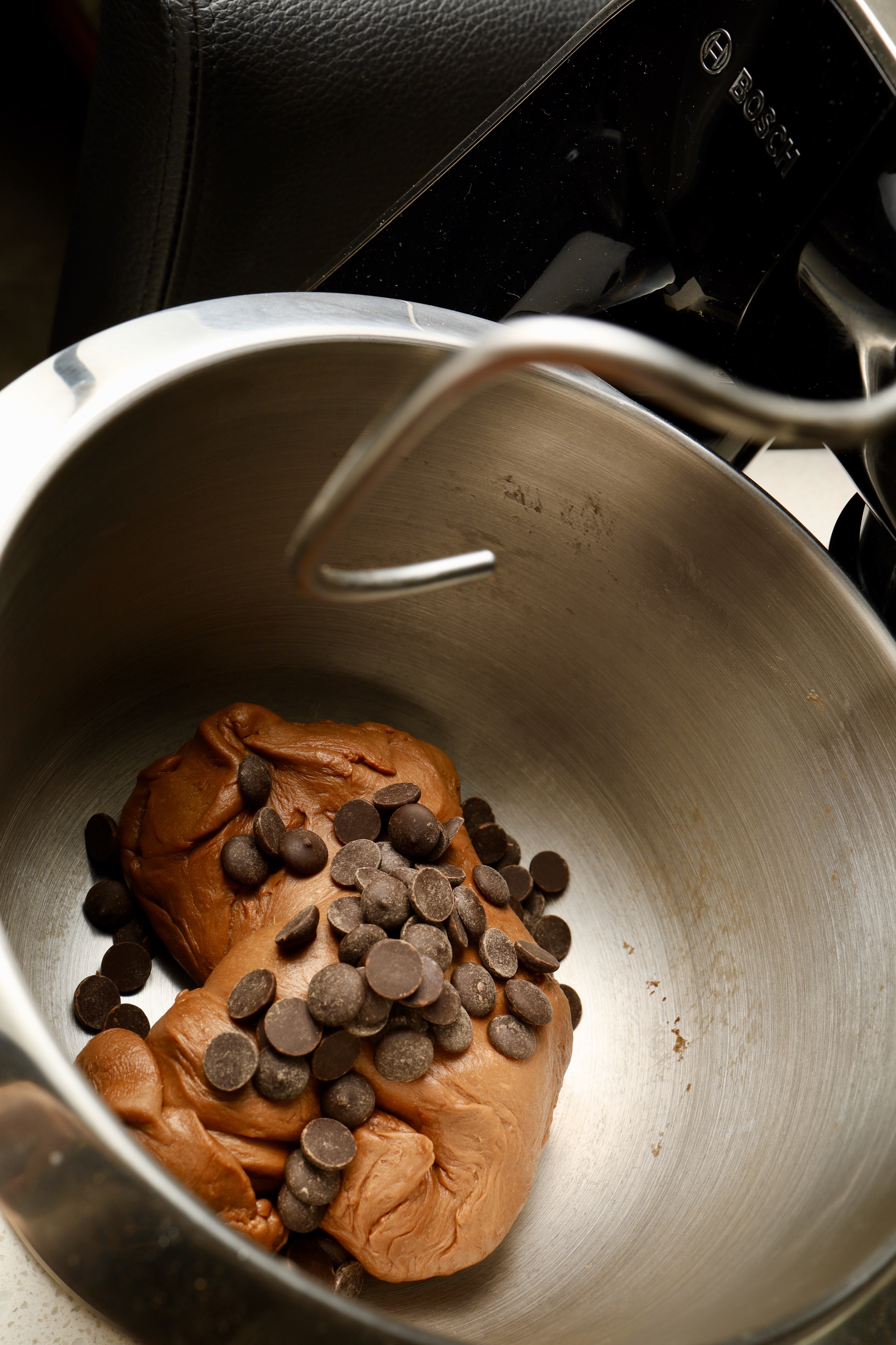 咖啡可可酥皮巧克力软面包的做法 步骤4