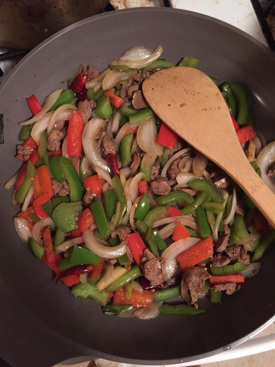 爆炒鸡肝
